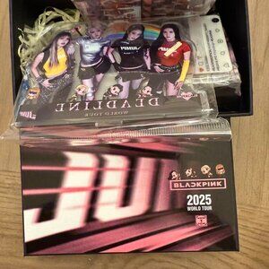 Black Pink Tour Photocards, INS Clear PVC  Cards, Keychains & More!